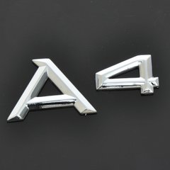 Купить Эмблема - надпись "A 4" на багажник 70х40 мм 22076 Эмблема надпись Иномарки
