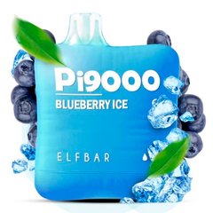 Купить Elf Bar Pi9000 18 ml Blueberry ice Черничный лед 66751 Одноразовые POD системы