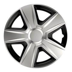 Купити Ковпаки для колес Elegant ESPRIT R15 Чорно-Сірі 4 шт 22314 15 (EL)