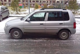 Купить Дефлекторы окон ветровики Mazda Demio 1997-2003 878 Дефлекторы окон Mazda