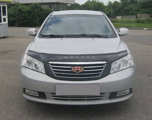 Купить Дефлектор капота мухобойка Geely Emgrand (EC7) 2011- 6983 Дефлекторы капота Geely