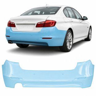 Buy Pre-cut paint protection film for BMW 5 Series F10 2010-2013 - rear bumper 102133 Model-specific paint protection film patterns for Bmw