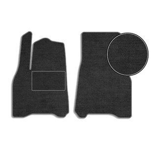 Buy Front carpet floor mats for Tesla Model Y 2020- with heel pad 2 pcs (Carrera) 84025 Floor mats for Tesla