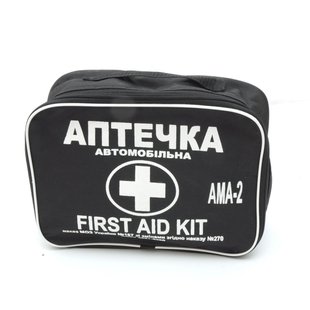 Купить Аптечка автомобильная АМА-2 до 18 человек bus / Сумка Черная First AID Kit / тип Евро 24242 Аптечки автомобильные