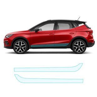 Buy Pre-cut paint protection film for Seat Arona I 2017- lower body area 108676 Model-specific paint protection film patterns for Seat