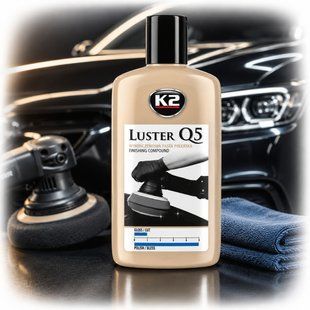 Купить Полироль кузова паста для механической полировки K2 Luster Q5 Finishind L5200N Синяя 95052 Полироли кузова воск - жидкое стелко - керамика