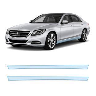 Buy Pre-cut paint protection film for Mercedes-Benz S-Class W222 2013-2017 - lower body area 107212 Model-specific paint protection film patterns for Mercedes-Benz