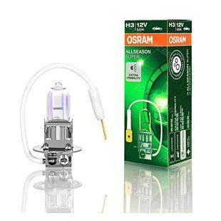 Buy Car halogen lamp Osram AllSeason Super 12V H3 55W 1 pc (64151ALS) 38350 Osram Halogen Lamps