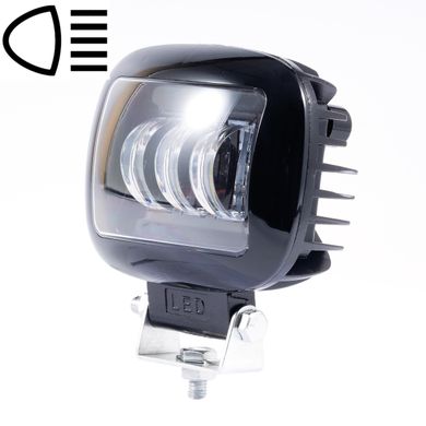Купити Світлодіодна додаткова LED фара БЕЛАВТО CSP 1860DE Дальнє світло Алюмінієвий корпус (BOL0310L) 62504 Додаткові LЕD фари
