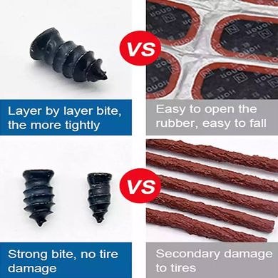 Купити Саморіз для ремонту шин покришок Tire Repair Plastic Nail 20шт 58886 Герметики прокладок - Радіатора - Шовні - Вулканізатори