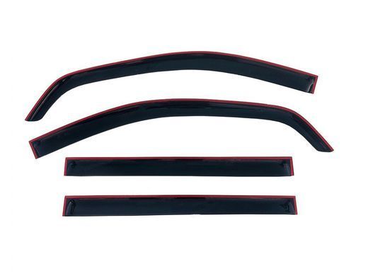 Buy Window deflectors for Renault Logan Largus MCV 2004-2012 with 3M Voron Glass tape 41045 Window deflectors for Renault
