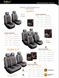 Купити Чохли для сидінь універсальні Beltex Comfort 2+1 тип В Синій 2480  Майки для сидінь закриті - 6 фото из 6