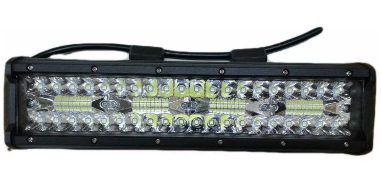 Купить Светодиодная дополнительная LED фара 240W (3W*80) 10-30V 300x75x55 mm Дальний (D3 240W) 1 шт 8741 Дополнительные LЕD фары