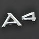 Купити Емблема - напис "A 4" на багажник 70х40 мм 22076 Емблема напис на іномарки - 1 фото из 2