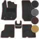 Buy Pile mats for Suzuki Jimny 1998- with heel pad 5 pcs (Carrera) 72273 Floor mats for Suzuki - 1 photos from 6