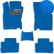 Купить Коврики в салон EVA для Nissan Qashqai 2014-2021 (Металлический подпятник) Синие-Синий кант 5 шт 63415 Коврики для Nissan - 1 фото из 7