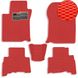 Купити Килимки в салон EVA для Toyota Prado 150 2010-2021 (Металевий підп'ятник) Червоні-Червоний кант 5 шт 63546 Килимки для Toyota