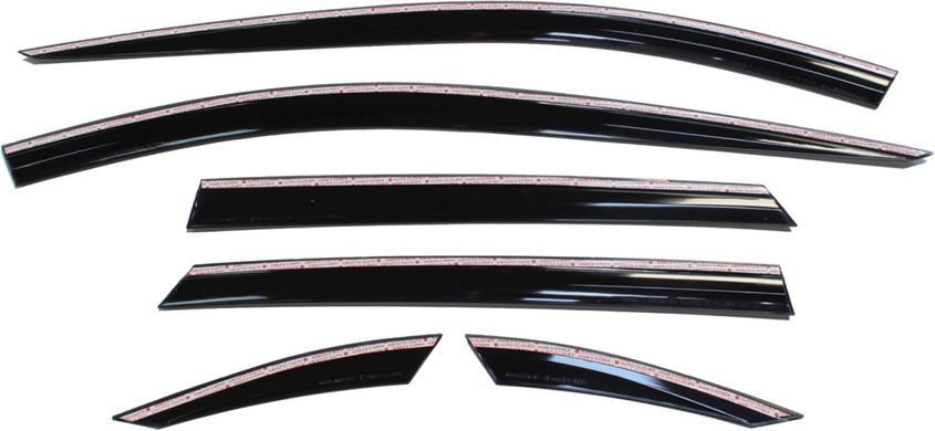 Buy Window deflectors wind deflectors for Jeep Compass 2006-2017 6 pcs (Auto Clover) 89773 Window deflectors for Jeep
