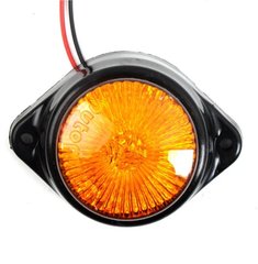 Купить LED Габарит круглый 24V диодный Оранжевый (MRT-11 К-195) 41354 Габаритные огни