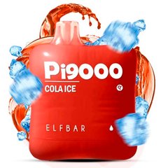 Купить Elf Bar Pi9000 18 ml Cola ice Кола лед 66752 Одноразовые POD системы