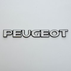 Купить Эмблема надпись Peugeot 280 x 33 мм старая скотч 22127 Эмблема надпись на иномарки