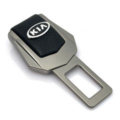 Купити Заглушка ременя безпеки з логотипом KIA Темний хром 1 шт 39624 Заглушки ременя безпеки