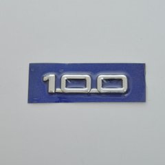 Купити Емблема - напис "100" (нова) скотч 92x20 мм (5695) 22186 Емблема напис на іномарки