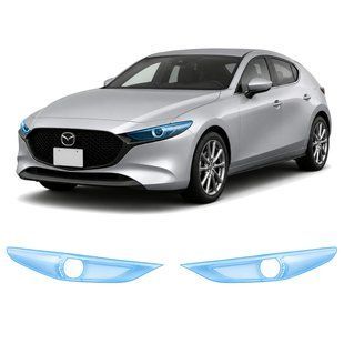 Buy Pre-cut paint protection film for Mazda Mazda3 BP 2019- optics (headlights & fog lights) 106548 Model-specific paint protection film patterns for Mazda