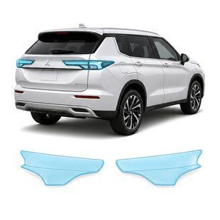 Купить Антигравийная защитная бронепленка по лекалам для Mitsubishi Outlander IV 2021- задние фонари стопы 107531 Модельные лекала защитных пленок для Mitsubishi