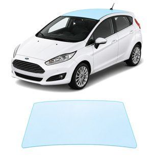 Купити Антигравійна захисна бронеплівка за лекалами для Ford Fiesta VI facelift 2013-2017 - зона даху 104422 Модельні лекала захисних плівок для Ford