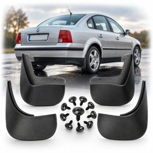 Buy Mudguards for Volkswagen Passat B6 2005-2010 With logo Restyling Set 4 pcs (BVWLY0521) 83642 Mudguards for Volkswagen