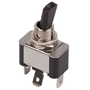 Buy Toggle Switch 3 Positions (On/Off/On) A-001 Black (JK812-1) 68374 Buttons - Toggle Switches - Keys