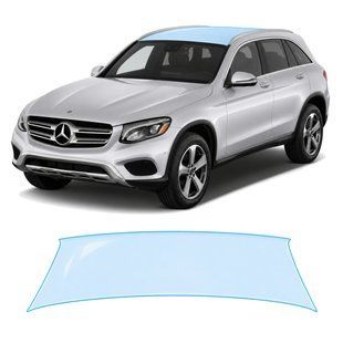 Купити Антигравійна захисна бронеплівка за лекалами для Mercedes-Benz GLC X253 2015-2019 - зона даху 107002 Модельні лекала захисних плівок для Mercedes-Benz
