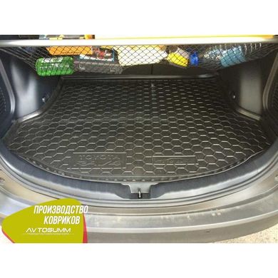 Купити Автомобільний Килимок в багажник для Toyota Rav 4 2013- докатка / Гумо - пластик 42417 Килимки для Toyota