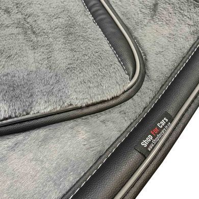 Buy Mutton Premium Fur Seat Covers Set Gray 67155 Premium Seat Covers (Alcantara)