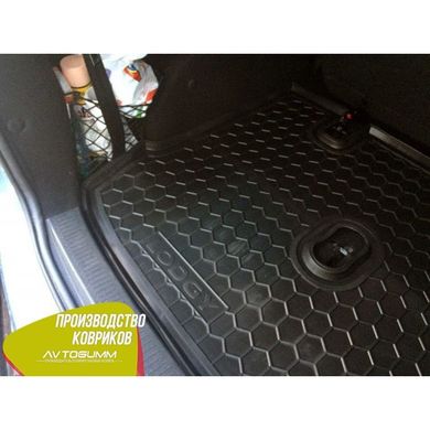Купить Автомобильный коврик в багажник Renault Lodgy 2013-2019,5 / Резино - пластик 42317 Коврики для Renault