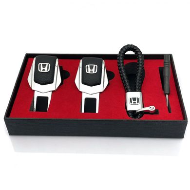 Купити Подарунковий набір №1 для Honda з заглушок і брелка з логотипом 36653 Подарункові набори для автомобіліста