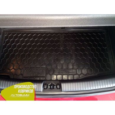 Купити Автомобільний килимок в багажник Hyundai i10 2014- / Гумовий (Avto-Gumm) 28180 Килимки для Hyundai