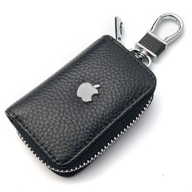 Купити Автомобільна ключниця для ключів з логотипом Apple (Тіснена кожа) 31762 Чохли для автоключів