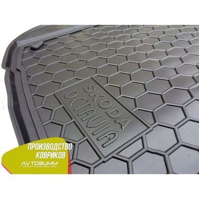 Купить Автомобильный коврик в багажник Skoda Octavia Tour 1996- Liftback / Резиновый Avto-Gumm 27784 Коврики для Skoda