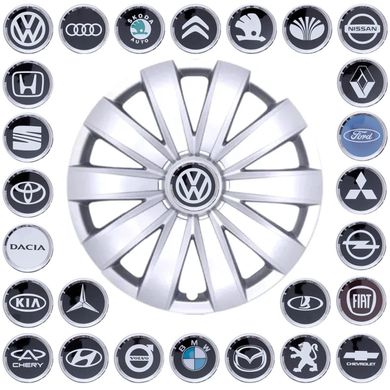 Купить Колпаки для колес SKS 226 R14 Серые Эмблема На Выбор VW Polo 4 шт 21906 14 SKS