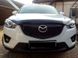Купить Дефлектор капота мухобойка Mazda CX-5 2012-2017 Темный 1503 Дефлекторы капота Mazda - 1 фото из 2