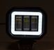 Купити Світлодіодна додаткова LED фара квадратна 95x73x60 mm / дальнє світло / Лінза з ДХО / 20W / 10-30V / 1 шт 8742 Додаткові LЕD фари - 4 фото из 4