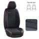 Купить Чехлы Накидки для сидений Voin 5D Передние Полоска Черные Красный кант (V-1801 Bk) 67113 Накидки для сидений Premium (Алькантара) - 2 фото из 4