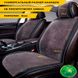 Купить Накидки для сидений меховые Mutton Premium Комплект Серые 67155 Накидки для сидений Premium (Алькантара) - 2 фото из 8