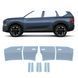 Купити Антигравійна захисна бронеплівка за лекалами для Kia EV5 I 2024- зони дверей і стійки вікон 105553 Модельні лекала захисних плівок для Kia