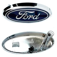 Купити Емблема Ford 151х65 мм з пружинкою / Focus 2 / C-max / kuga / mondeo / Connect Туреччина 32216 Емблеми на іномарки