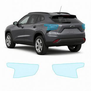 Buy Pre-cut paint protection film for Chevrolet Trax II 2024- rear brake lights 103823 Model-specific paint protection film patterns for Chevrolet