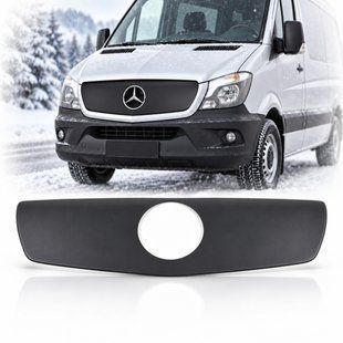 Buy Winter grille cover AutoElement for Mercedes-Benz Sprinter W906 2013-2018, matte, 1 pc 112194 Winter radiator grille covers