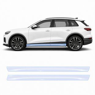 Buy Pre-cut paint protection film for Audi Q6 e-tron PPE 2024- lower body area 101770 Model-specific paint protection film patterns for Audi
